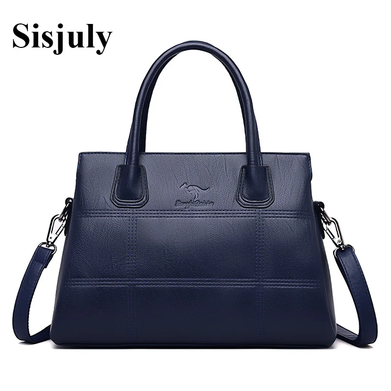 

Sisjuly Famous Brand Leather Handbags Big Women Bags Designer High Quality Ladies Tote Hand Bag Women Shoulder Messenger Bag