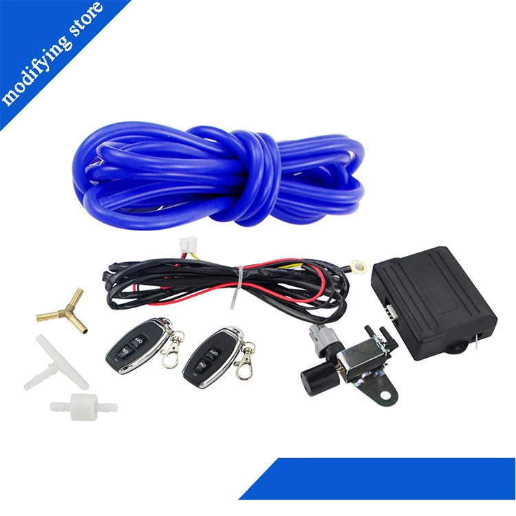 

Stainless steel 2.5" or 3" IN/OUT caliber dump valve exhaust exhaust muffler with belt control General purpose