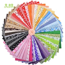 Тонкая однотонная хлопковая ткань пэчворк для шитья и шитья своими руками/жировые кварталы пачка тканей Telas Tilda рукоделие 50*50 см/7 шт./лот