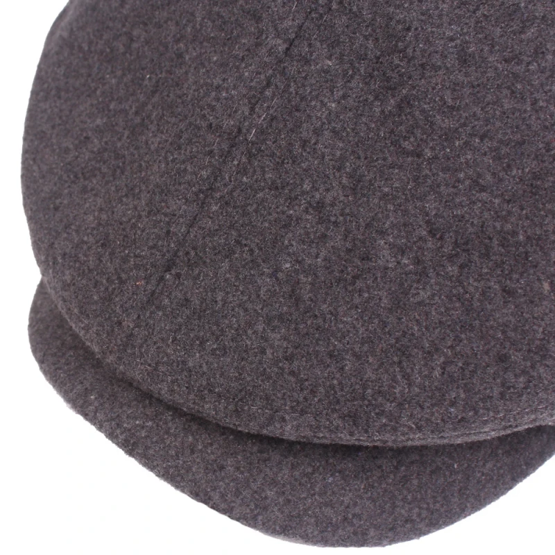 HT1904 новая осенне-зимняя шерстяная фетровая Кепка Ретро Берет шляпы для мужчин Винтаж Мужской Newsboy Кепка s восьмиугольная плоская береты