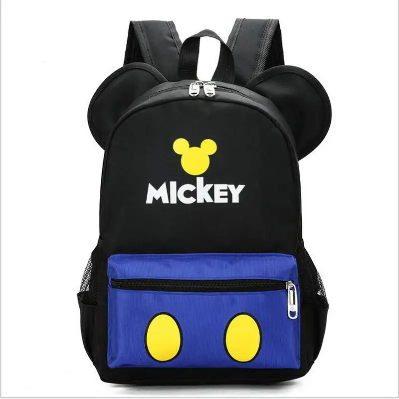  New Fashion Cartoon children school bag Mickey bags kindergarten class backpack first grade boys an - 32854561382