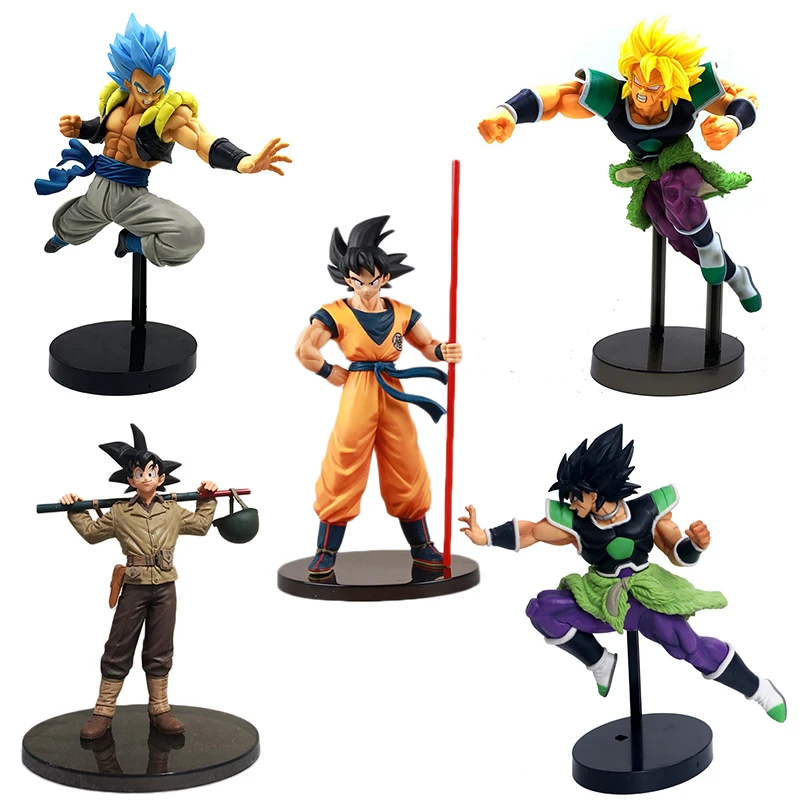

Dragon Ball Super Goku Broly Vegeta Gogeta Action Figure Super Saiyan God Collection Figure