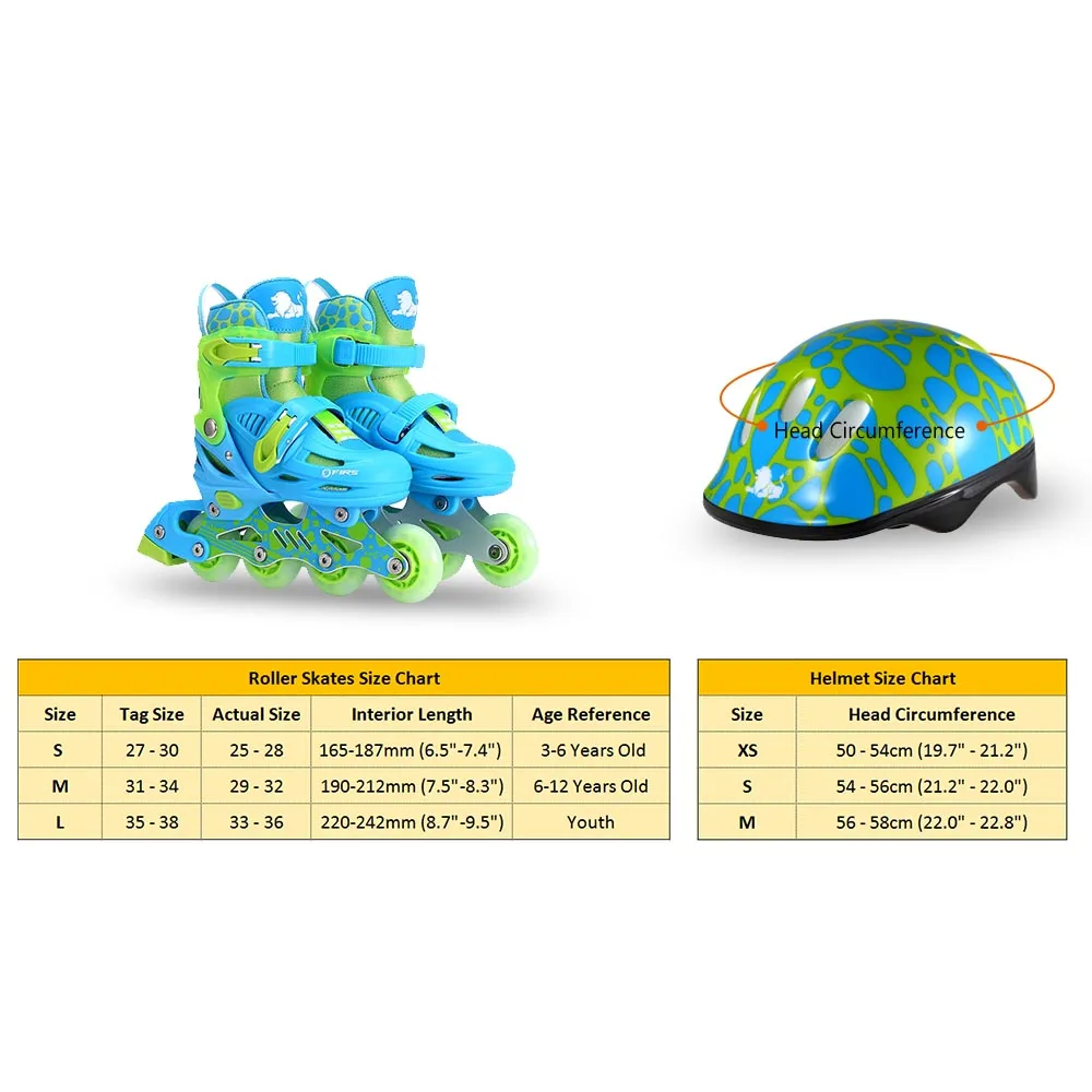 Kids Skateboard Protective Gear Set Fitness Knee Support Inline Roller Skates with Helmet Elbow Pads Knee Support Wrist Guard