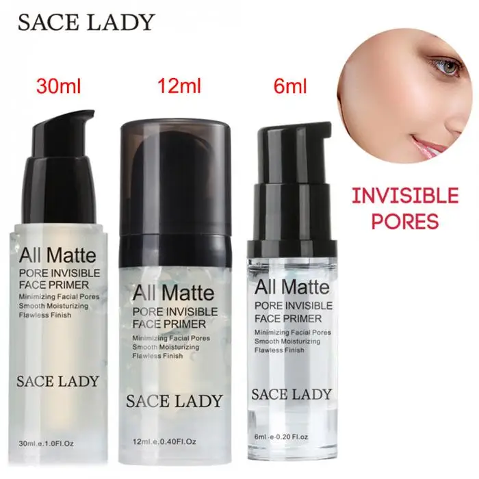 Hot Face Base Primer Makeup Liquid Matte Fine Lines Oil-control Facial Brighten Foundation Magic Invisible Pore Makeup wyt77