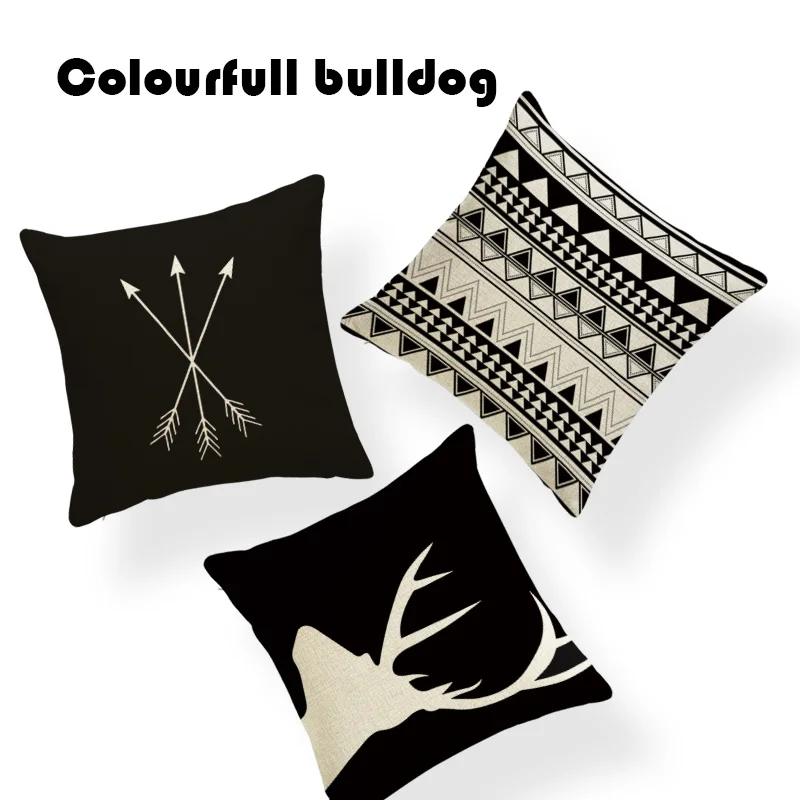 Wholesale British Minimalist Throw Pillows Creative Geometry