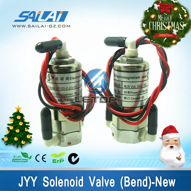 

Free Shipping 4pcs/lot JYY Inkjet Printer Solenoid Valve For Printer Challenger Infinity Allwin Phaeton Crystaljet