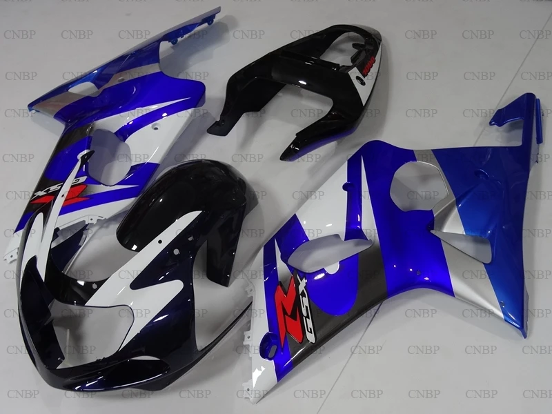 GSXR 600 750 1000 2000-2003 K12 обтекатель GSXR 600 750 1000 2001 03 02 синий чернобелый обтекатель