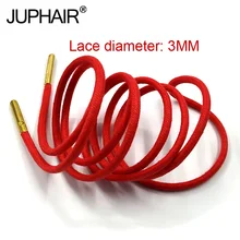 8 pairs of colorful waxed shoelaces for leather shoes leather Round shoelaces Martin boots shoes 11 colors Gold metal lace head