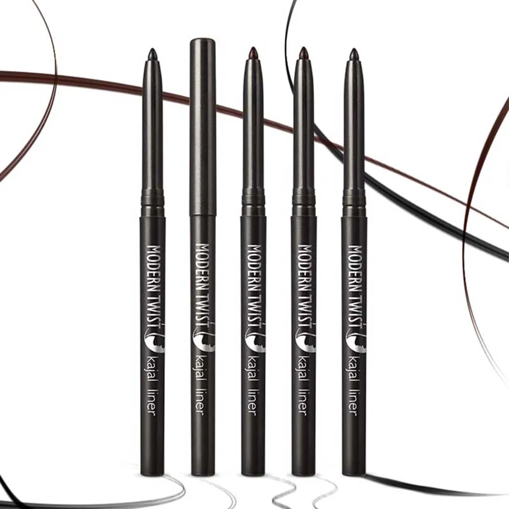 

Menow Brand Makeup Eyeliner Fast/Quick Dry Twisted Natural Kajal Pencil Long-lasting Easy to Wear Eyeliner Cosmetic P201