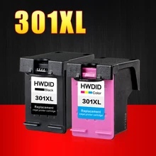 2 Упак. Замена для hp301 301XL Чернильный Картридж HP 301 xl CH563EE CH564EE для Deskjet 1000 1050 2000 2050 2510 3000 3054