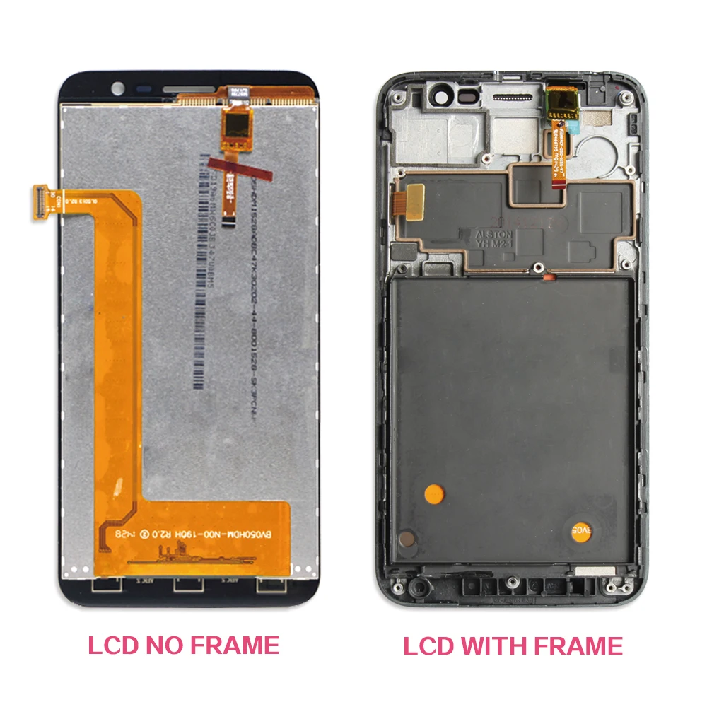 Для Lenovo A8 A806 A808t ЖК дисплей + сенсорный экран дигитайзер сборка рамка