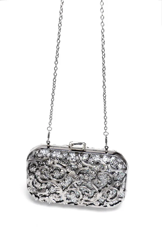 Роскошные женские сумки, металлическая Свадебная вечерняя сумка, дизайнерский клатч, сумочка, свадебные вечерние сумочки, косметичка