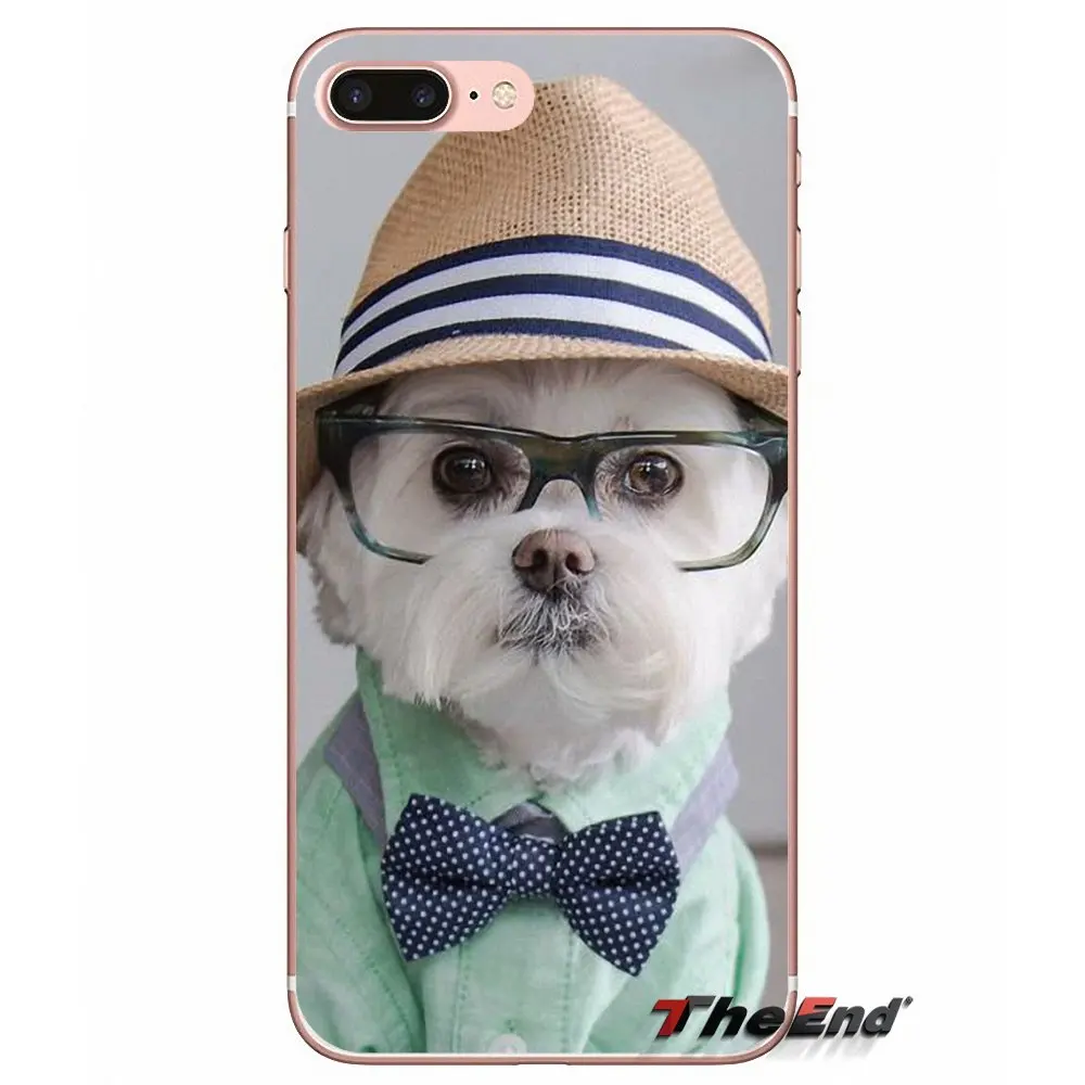 Силиконовый чехол для Huawei Honor 4C 5X 5C 6X Mate 7 8 9 Y3 Y5 Y6 II 2 Pro G7 G8 P7 P8 P9 Lite 2017 I Love My Maltese dog
