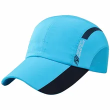 Быстросохнущая Спортивная Кепка солнцезащитный козырек унисекс Регулируемая дышащая сетчатая бейсбольная кепка s шапки для рыбалки на открытом воздухе кемпинга велосипедная Кепка