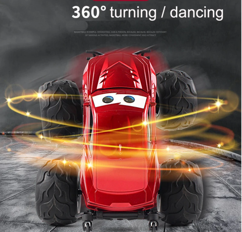 Новая обучающая игрушка 2,4 г 4CH RC трюк гоночный автомобиль игрушка трюк танец вращение светодиодное освещение управление RC автомобиль ребенок лучший подарок игрушка