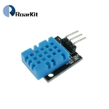 Inteligente 3pin KY-015 DHT-11 dht11 digital temperatura e módulo sensor de umidade relativa + pcb para arduino diy starter kit