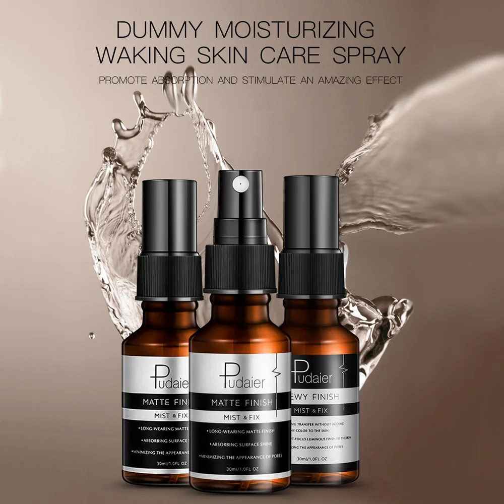 

Pudaier 30MLMakeup Setting Spray Moisturizing Long Lasting Foundation Fixer Matte Finishing Setting Spray Natural Cosmetic