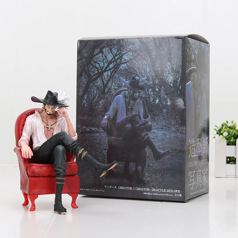 

Anime One Piece Roronoa Zoro Boa Hancock Lucci Monkey D Luffy Dracule Mihawk Cartoon Animation Action Figure PVC Model Toy