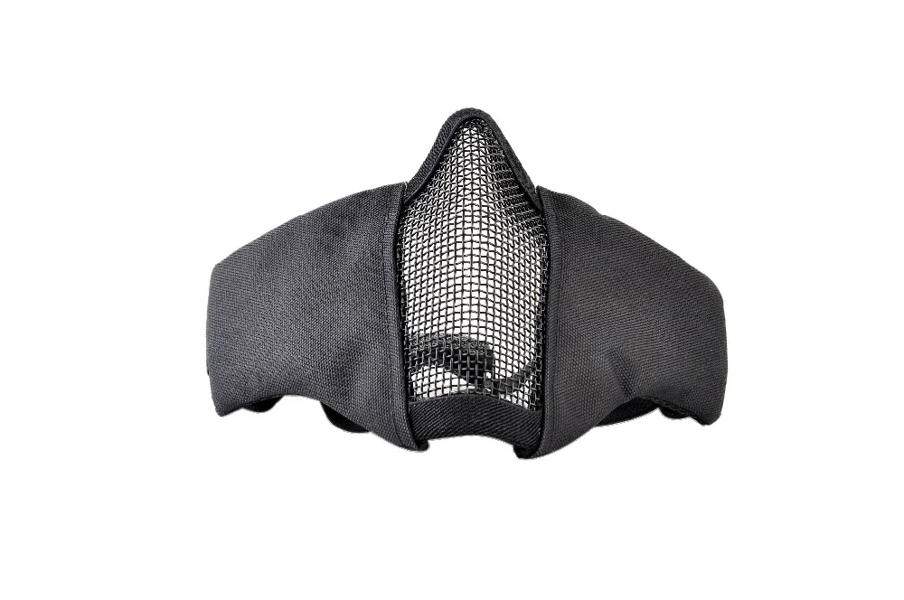 

V10 Military Tactical Steel Wire Half Face Mask Drop Shipping