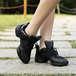 B205 черный Обувь с дышащей сеткой Джаз Обувь для танцев Zapatos De танец Современный Танцы кроссовки для Для женщин