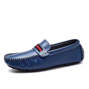 

NEW Soft Leather Shoes Men Breathable Men Shoes Casual Men Loafers Slip On
