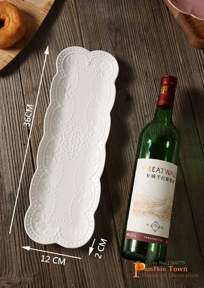 Креативный Простой японский стиль тисненая бабочка прямоугольная тарелка, тисненая керамическая белая тарелка для суши, поднос, тарелка для хлеба