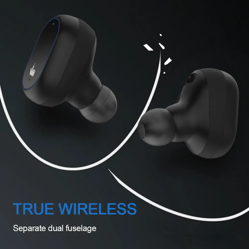 Touch беспроводной наушники Bluetooth 4,2 мини водостойкий устойчивое спортивные Гарнитура с зарядным устройством
