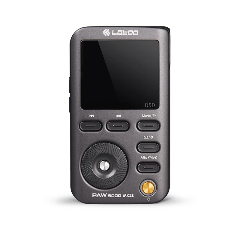 Портативный музыкальный плеер LOTOO PAW 5000 MKII премиум класса AKM чип DAC AK4490 DSD64/DSD128/DSD25 32
