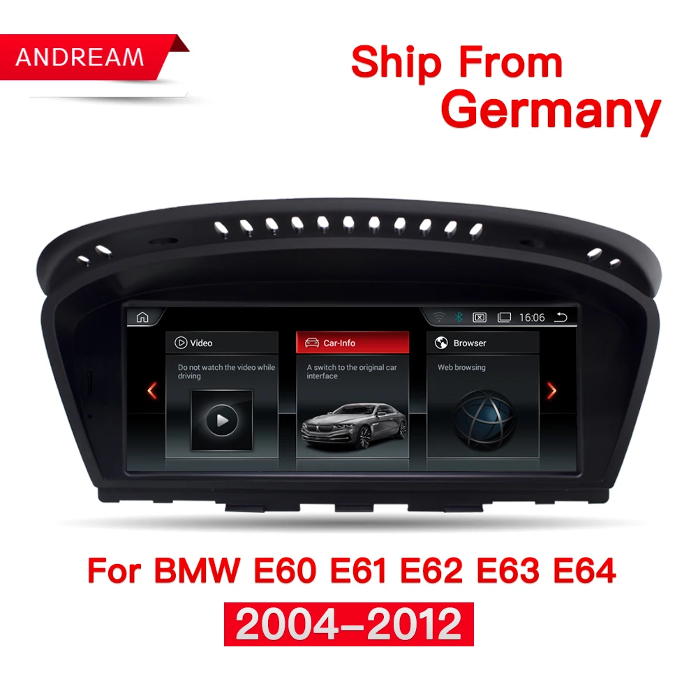 8.8" Android 4.4 Car Interface MultiMedia for BMW Series 5 M5 E60 E61