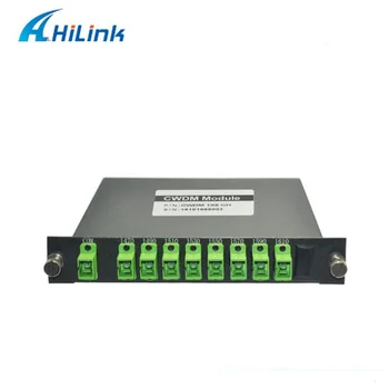 

Free Shipping By DHL! LGX Box Single Fiber SC/APC 1470nm-1610nm 8CH CWDM Mux/Demux Module