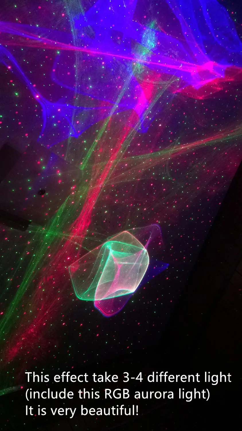 Sharelife 2 шт. набор RGB гипнотический Аврора и RG прожектор лазерного света дистанционное управление Скорость DJ Gig вечерние дома мини-освещение для сцены
