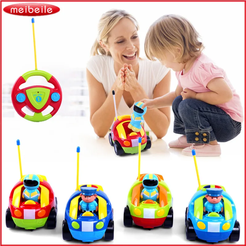 Cartoon Playmobile Remote Control Po lice font b Cars b font With Music Light Electic font