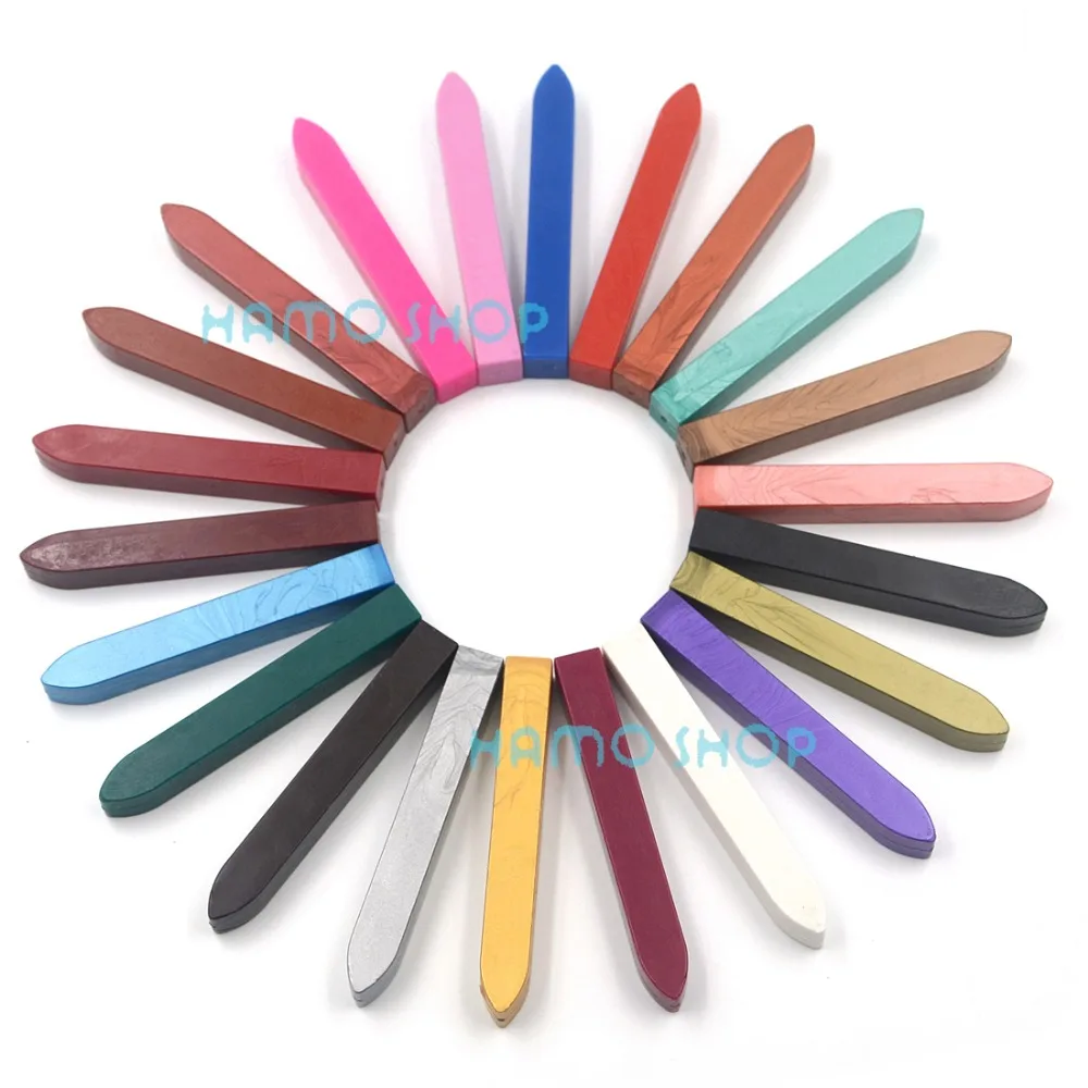 

Sealing Wax Sticks Stamp Invitation Wedding Envelope Letter Card Vintage Colors