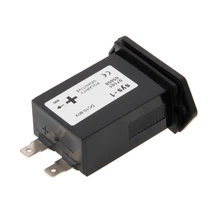 Генератор герметичный счетчик моточасов седельный тягач счетчик моточасов прямоугольник DC 10 V-80 V для лодки грузовики трактора автомобили