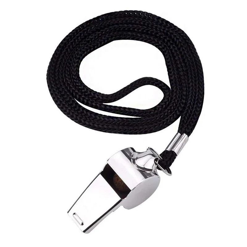 

Metal Whistle Referee Sport Rugby Party Training School Soccer Football Basketball Cheerleaders Cheer Stainless Steel