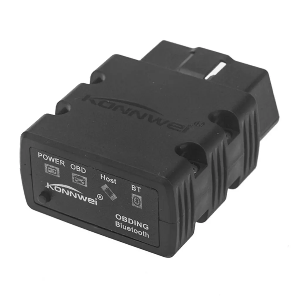 Обновленный Автомобильный сканер черный Bluetooth 3,0 автомобильный диагностический инструмент Vag Com ELM327V1.5 автоматический детектор OBD OBD2 считыватель кодов - Цвет: Черный