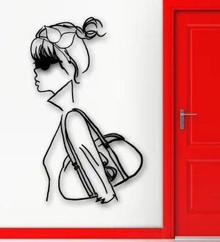 

Wall Sticker Vinyl Decal Sexy Girl Fashion Style Purse