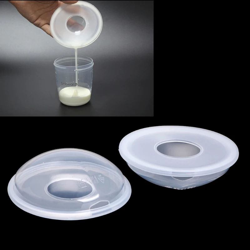 2 шт многоразовый портативный коллектор для кормления грудью предотвращает утечку молокоотсоса аксессуары для молокоотсоса