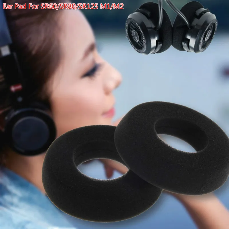 1 Pair Replacement Ear Pads Cushions Foam for Grado SR80 SR60 SR125