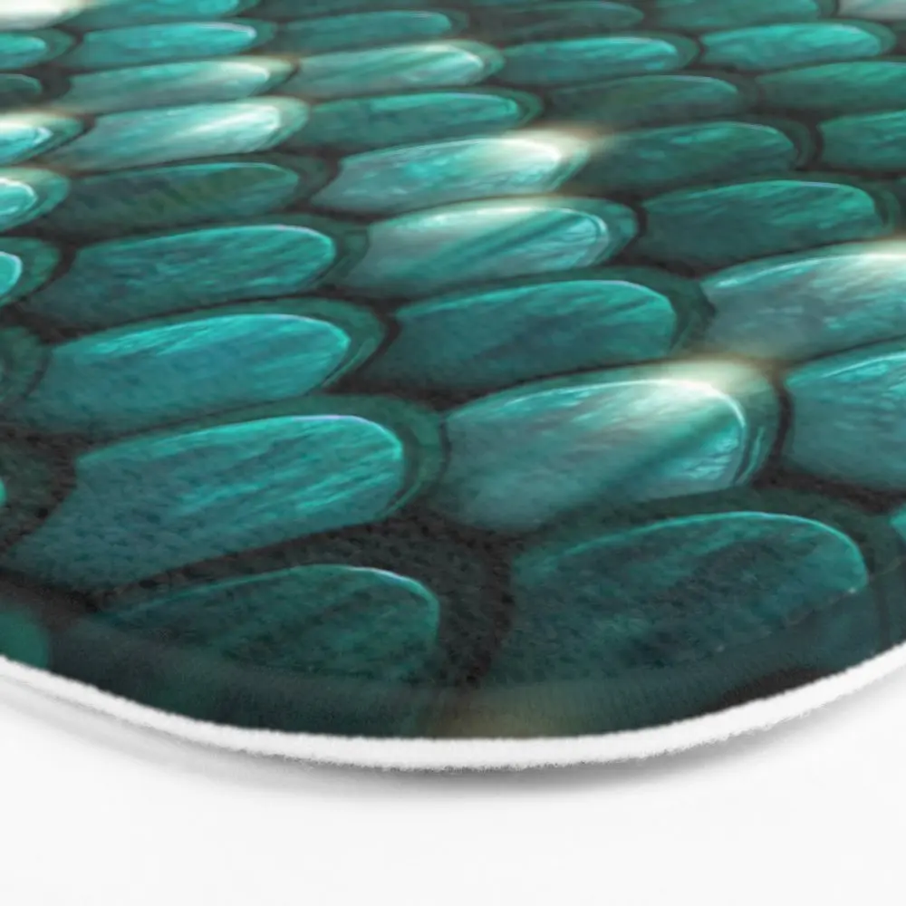 Бирюзовые сверкающие Русалочки блестящие Весы Mermaidscales On # печать на дверном