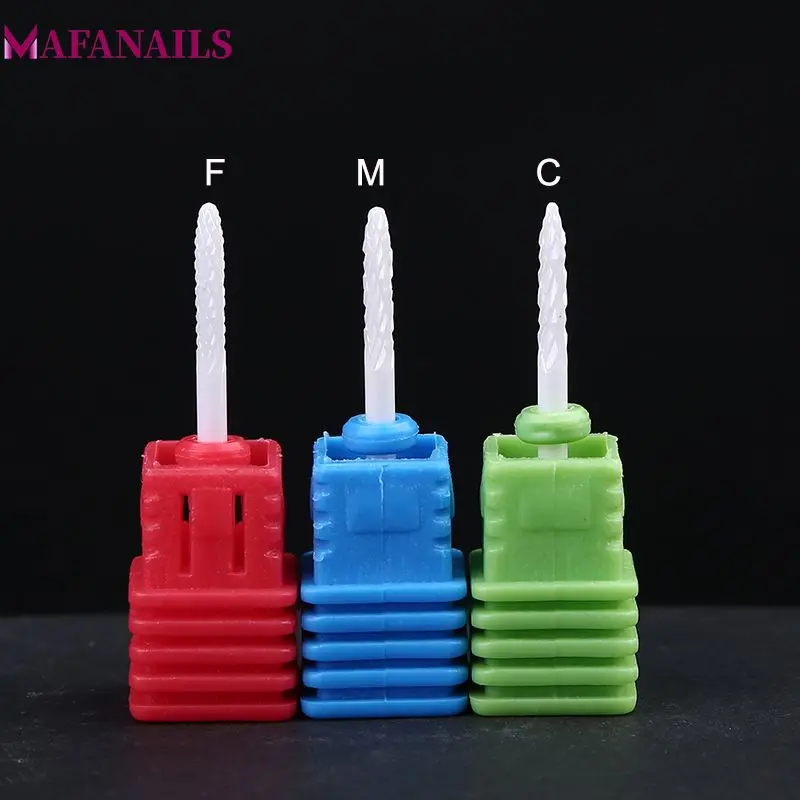 

1Pc Mill Cutter Ceramic Nail Drill Bits For Electric Manicure Machines Pedicure Nail Art Salon Polish Tools Nail Files TH-11#