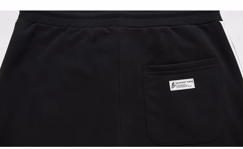 Пионерский лагерь черный пот штаны мужская брендовая одежда наивысшего качества мужские повседневные штаны модные мужские осень-весна повседневные штаны 622194