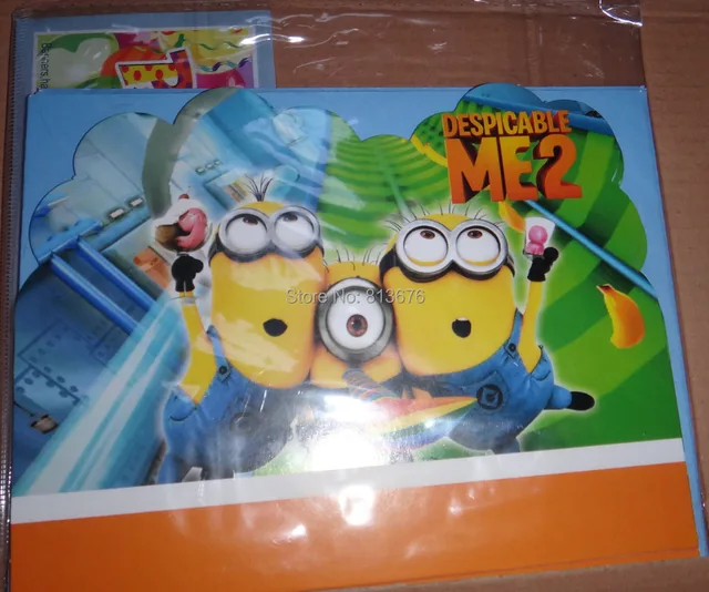 New Arrival Invitation Cards For Girls Birthday Party Supplies 6 Pcs