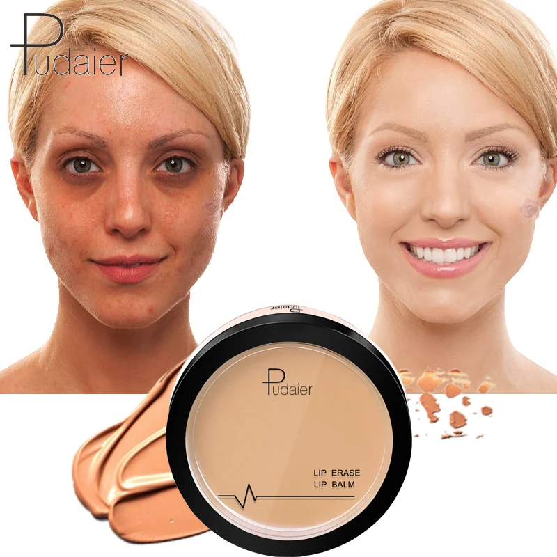 Pudaier Консилер для глаз и губ порока Make-Up Foundation Primer коррекции шрам Веснушка черный