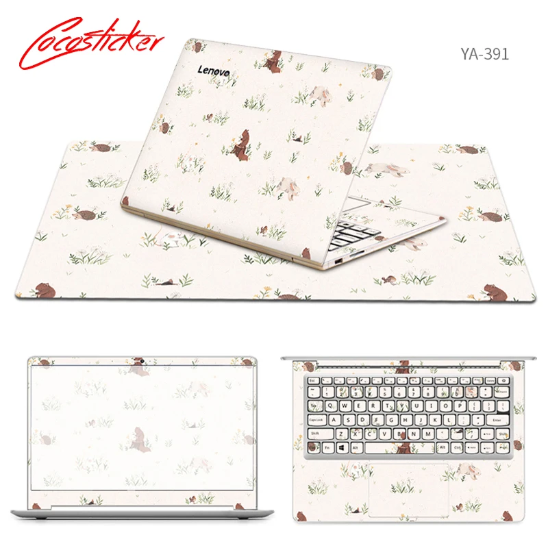 

Laptop Stickers with Same Style Mouse Pad For Lenovo YOGA 3 PRO 1370/yoga 3/B4320/B4320/M4450/v4450/v4400/m4400/N40/Z40 Skin