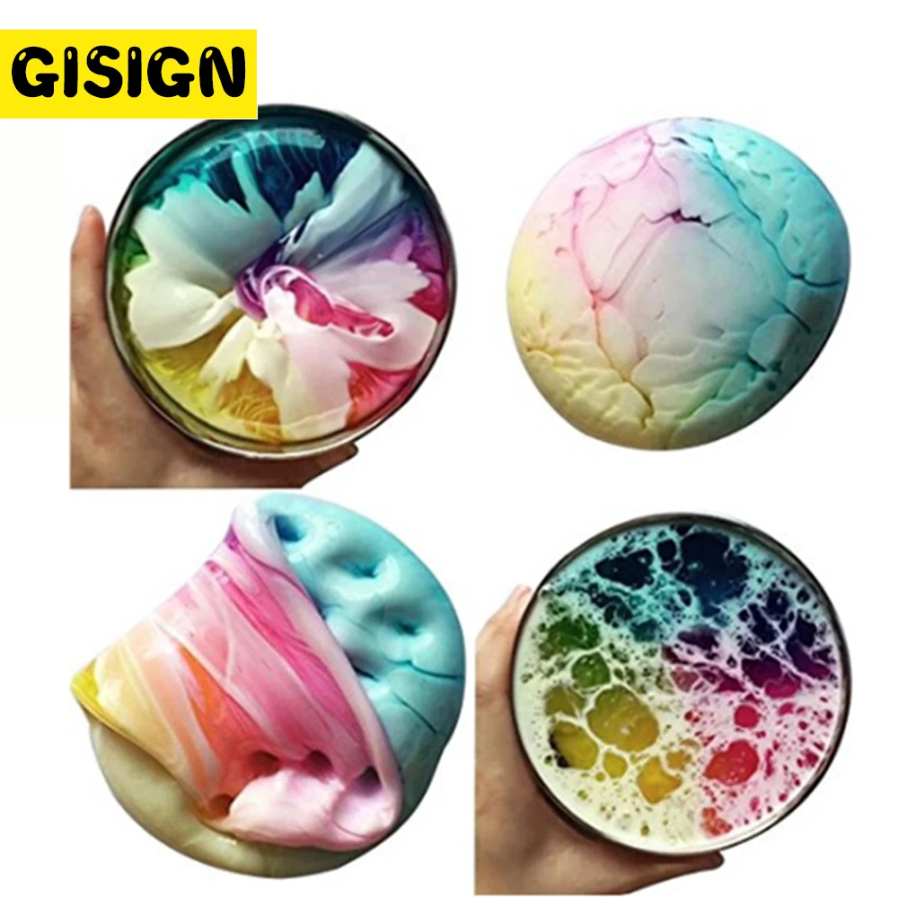 

Fluffy Floam Slime Soft Plasticine Scented Stress Relief No Borax Kids Toy Sludge Toy Sand