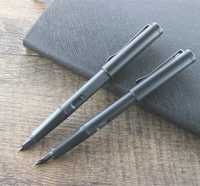 Бесплатная доставка каллиграфическая ручка jinhao 0 38 мм роскошная матовая черная 5