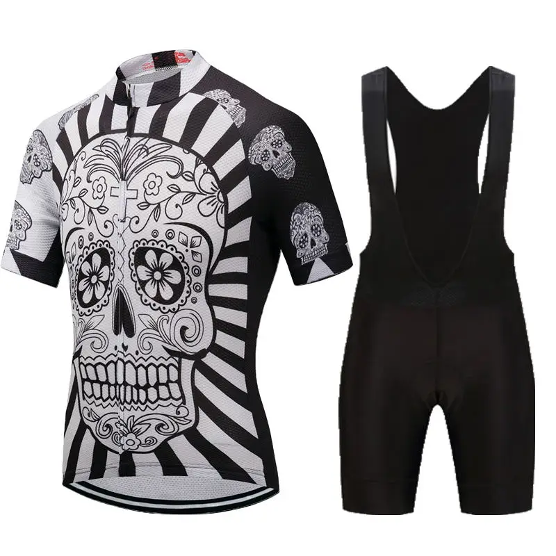 

SUSHAN Herbt 100% Polyester Sommer Radtrikot Set Maillot Ropa Ciclismo Mann Mountain Bike Bekleidung Fahrradsportkleidung