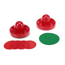 76 мм/96 мм аксессуары для воздушного хоккея, пластиковый толкатель, шайба, войлочный ползунок, толкатель для взрослых, настольные игры, замена, воздушные хоккейные ворота