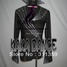 Конкурс Человека Латинской рубашка, Ман Танцы костюм, мальчика Латинской suit-kaka-m101(каждый цвет, ecah размер